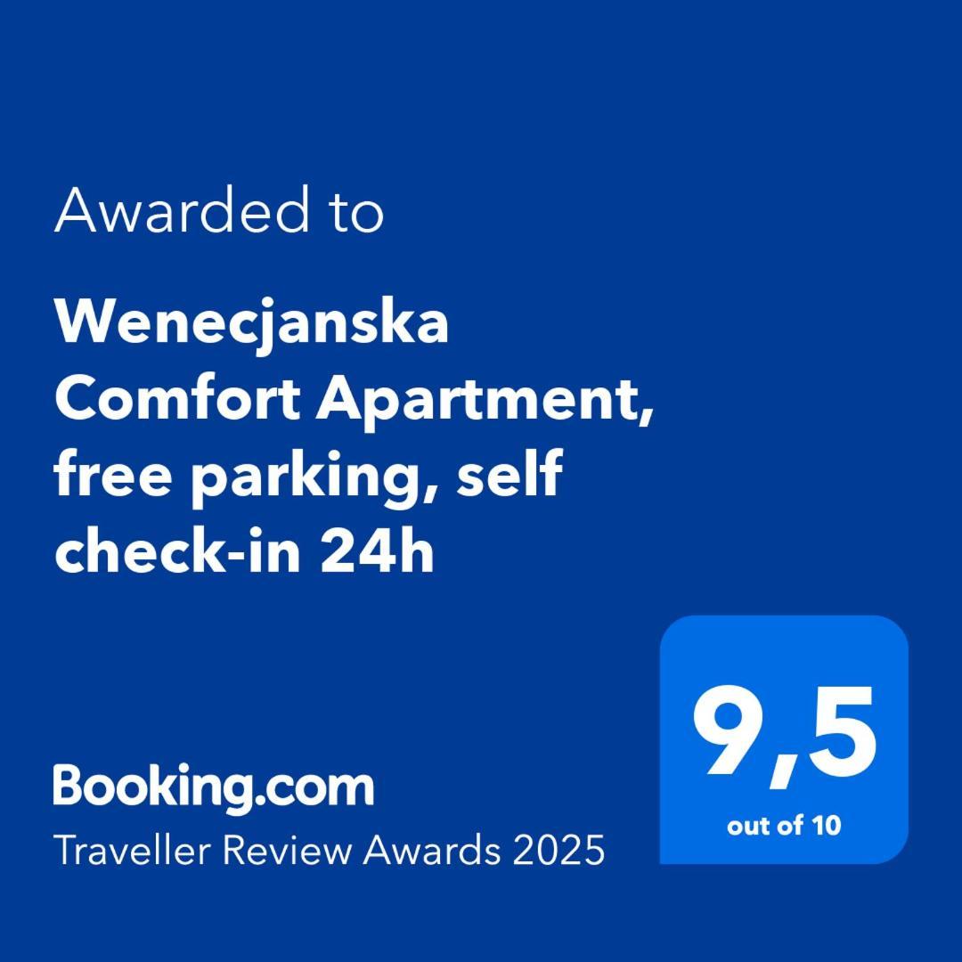 Wenecjanska Comfort Apartment, Free Parking, Self Check-In 24H Poznań Kültér fotó
